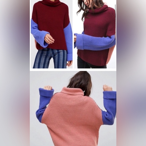 Free People Blocked Color Sweater - Picture 4 of 4